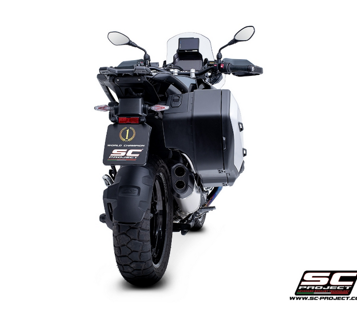 SC-Project Adventure-R Titanium Matt Black Εξάτμιση BMW R 1300 GS 2023-2026 Euro 5+ [B40A-T153MB-L]