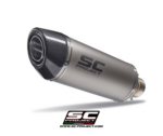 SC-Project Εξάτμιση Oval Carbon Slip-On για BMW F 800 GS Adventure 2008-2015 [B04B-02C]