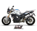 SC-Project Εξάτμιση Oval Titanium Slip-On για BMW F 800 R 2017-2020 [B34B-02T]