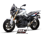 SC-Project Εξάτμιση Oval Titanium Slip-On για BMW F 800 R 2017-2020 [B34B-02T]