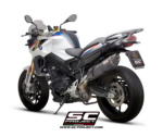 SC-Project Εξάτμιση Oval Carbon Slip-On για BMW F 800 R 2017-2020 [B34B-02C]