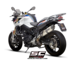 SC-Project Εξάτμιση Oval Titanium Slip-On για BMW F 800 R 2017-2020 [B34B-02T]