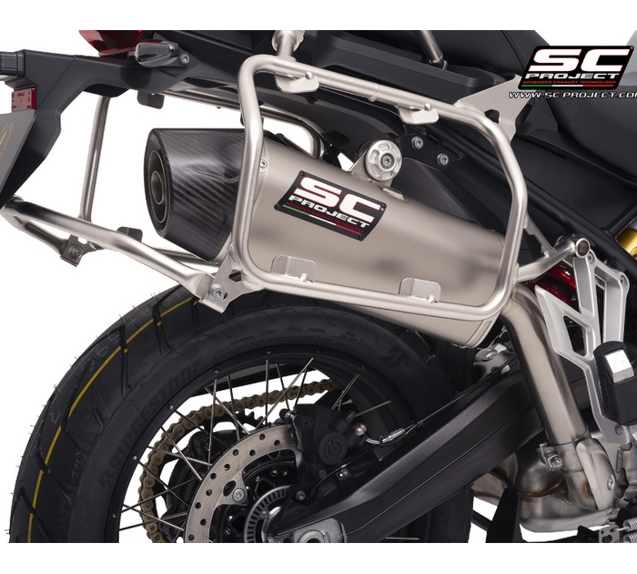 SC-Project Εξάτμιση X-Plorer II GT Titanium Slip-On για BMW F 900 GS Adventure 2024-2026 [B42A-119T]