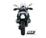 SC-Project Εξάτμιση Adventure Titanium Matt Black Slip-On για BMW R 1200 GS Adventure 2017-2018 Euro 4 [B26B-86MB]