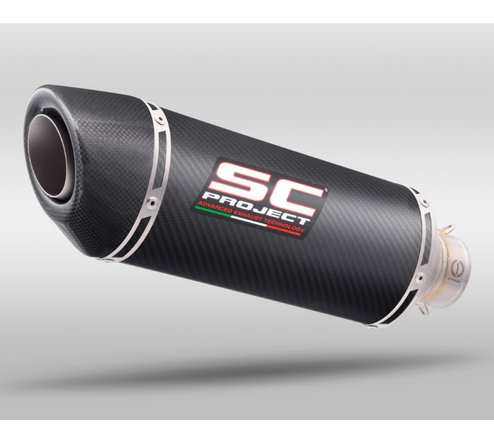 SC-Project Εξάτμιση Oval Carbon Slip-On για Suzuki GSX-R1000 2009-2011 [S01A-01C]