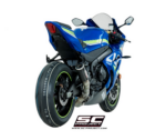 SC-Project Εξάτμιση Adventure Titanium Slip-On για BMW R 1200 GS Adventure 2017-2018 Euro 4 [B26B-86T]