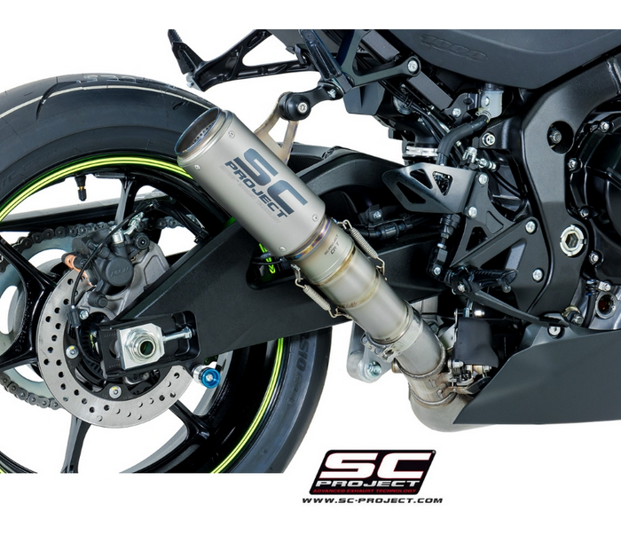 SC-Project Εξάτμιση CR-T Titanium Slip-On για Suzuki GSX-R1000 2017-2020 [S16A-T36T]