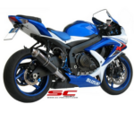 SC-Project Εξάτμιση GP-M2 Carbon Slip-On για Suzuki GSX-R600 / GSX-R750 2008-2010 [S03A-18C]