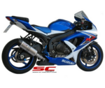 SC-Project Εξάτμιση GP Titanium Slip-On για Suzuki GSX-R600 / GSX-R750 2008-2010 [S03A-15T]