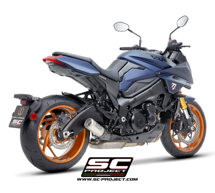 SC-Project Εξάτμιση Conico 70s Stainless Steel Slip-On για Suzuki Katana 2019-2020 Euro 4 [S11B-42A70S]