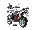 SC-Project Oval Titanium Εξάτμιση BMW R 1200 GS Adventure 2010-2012 [B02A-02T]