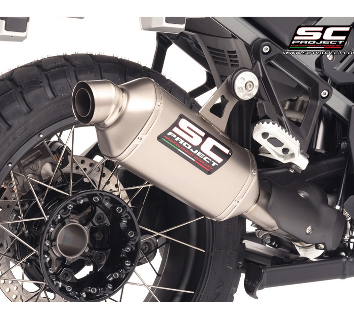 SC-Project Rally-X Titanium Εξάτμιση BMW R 1300 GS Adventure 2025-2026 Euro 5+ [B40B-T158T]