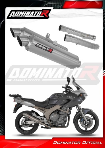 DOMINATOR GPF Διπλή Εξάτμιση για Yamaha TDM 900 2002-2014 | YA185DC