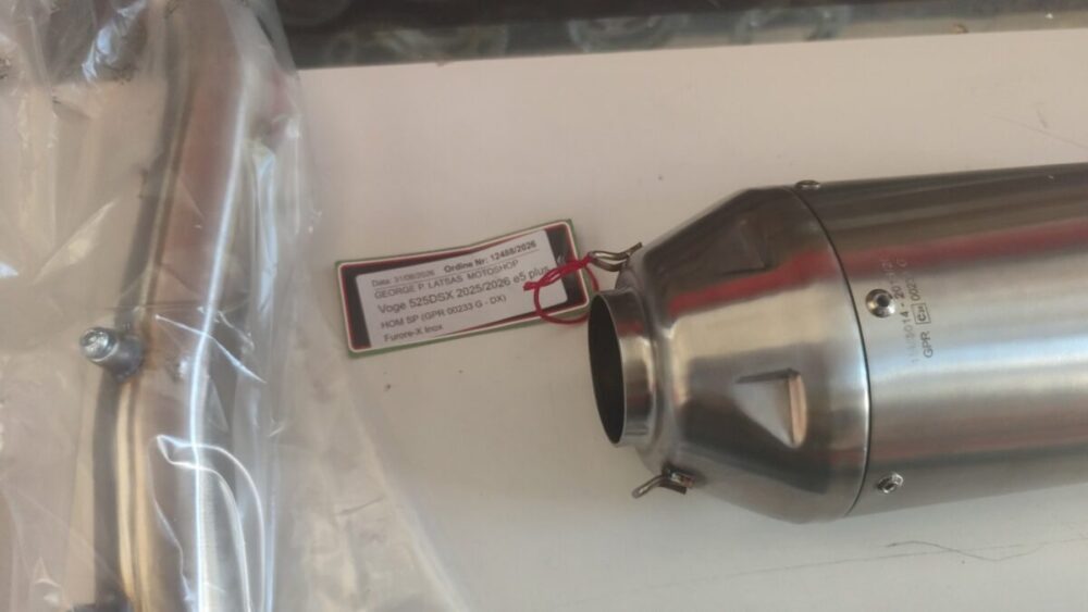 GPR Εξάτμιση Furore-X Inox για Voge 525DSX 2025-2026 Euro 5+ | VO.6.1.FXSC - Image 11