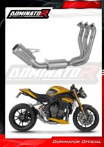 DOMINATOR Ολόσωμη Εξάτμιση (Full System) GPS για Triumph Speed Triple 1200 RS / RR 2021-2024