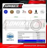 DOMINATOR Ολόσωμη Εξάτμιση (Full System) GPF για Triumph Speed Triple 1200 RS / RR 2021-2024