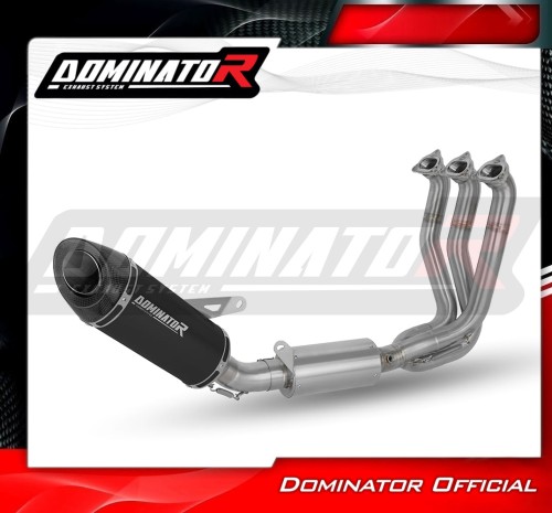 DOMINATOR Ολόσωμη Εξάτμιση (Full System) HP6 BLACK για Triumph Speed Triple 1200 RS / RR 2021-2024