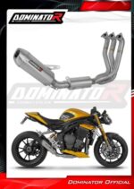 DOMINATOR Ολόσωμη Εξάτμιση (Full System) S3 για Triumph Speed Triple 1200 RS / RR 2021-2024