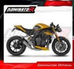 DOMINATOR Ολόσωμη Εξάτμιση (Full System) S6 για Triumph Speed Triple 1200 RS / RR 2021-2024