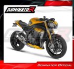 DOMINATOR Ολόσωμη Εξάτμιση (Full System) S6 για Triumph Speed Triple 1200 RS / RR 2021-2024