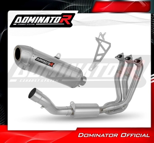 DOMINATOR Ολόσωμη Εξάτμιση (Full System) GPF BLACK για Triumph Speed Triple 1200 RS / RR 2021-2024