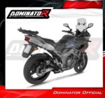 DOMINATOR GPF BLACK Διπλή Εξάτμιση για Yamaha TDM 900 2002-2014 | YA185DCBL - Image 3