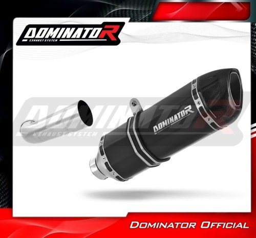 DOMINATOR Εξάτμιση HP1 Black Moto Guzzi Norge 1200 2006-2016 | MG005DFBL
