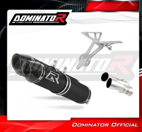 DOMINATOR Εξάτμιση HP2 BLACK για Ducati 749 (2002-2006)