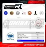 DOMINATOR Εξάτμιση HP1 Carbon Moto Guzzi Breva V 1100 2005-2010 | MG006DF