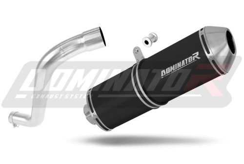 DOMINATOR Εξάτμιση OVR BLACK για BMW F650 Funduro (BW049DARBL)