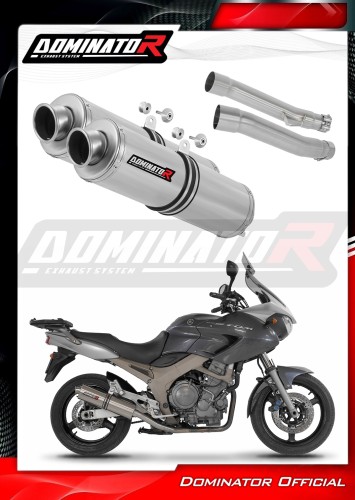 DOMINATOR ST Διπλή Εξάτμιση για Yamaha TDM 900 2002-2014 | YA185DST