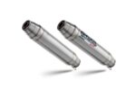 GPR Deeptone Inox Εγκεκριμένη Εξάτμιση για Yamaha XJR 1300 1999-2006 (Ζεύγος Τελικών) Y.64.DE