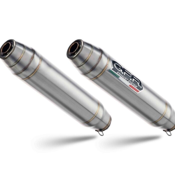 GPR Deeptone Inox Εγκεκριμένη Εξάτμιση για Yamaha XJR 1300 1999-2006 (Ζεύγος Τελικών) Y.64.DE
