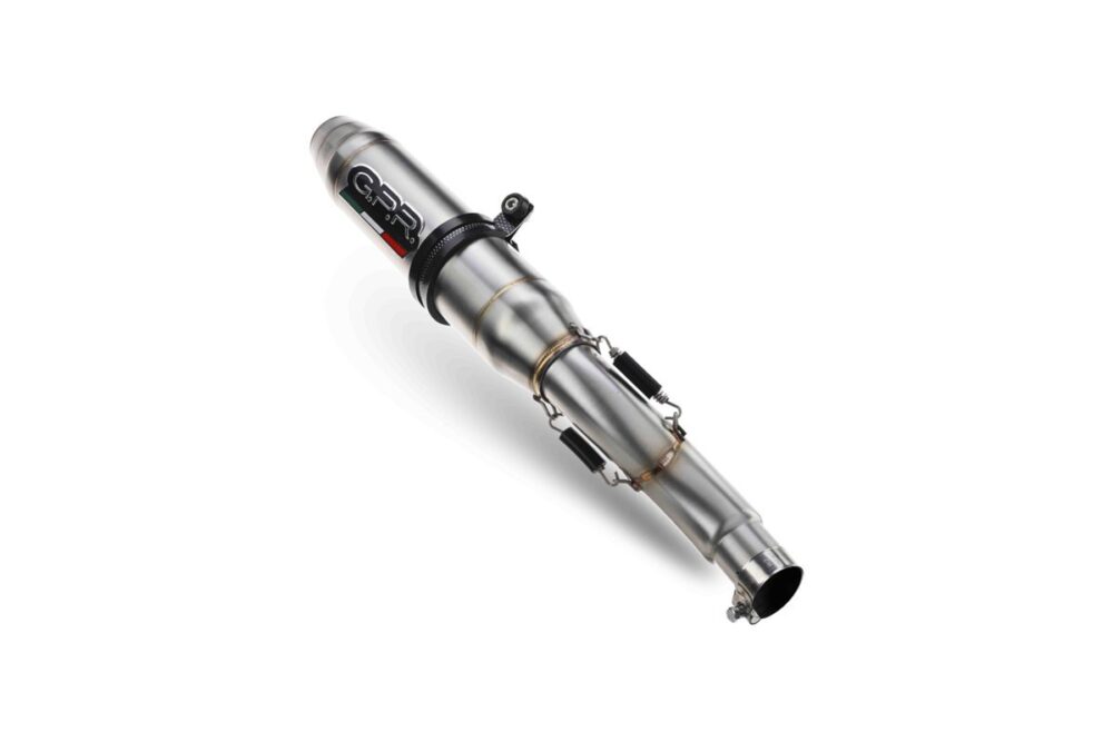 GPR Furore Nero Εγκεκριμένη Εξάτμιση για Yamaha XJR 1300 1999-2006 (Ζεύγος Τελικών) Y.64.FUNE