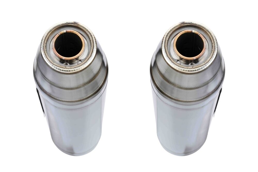 GPR Furore Nero Εγκεκριμένη Εξάτμιση για Yamaha XJR 1300 1999-2006 (Ζεύγος Τελικών) Y.64.FUNE