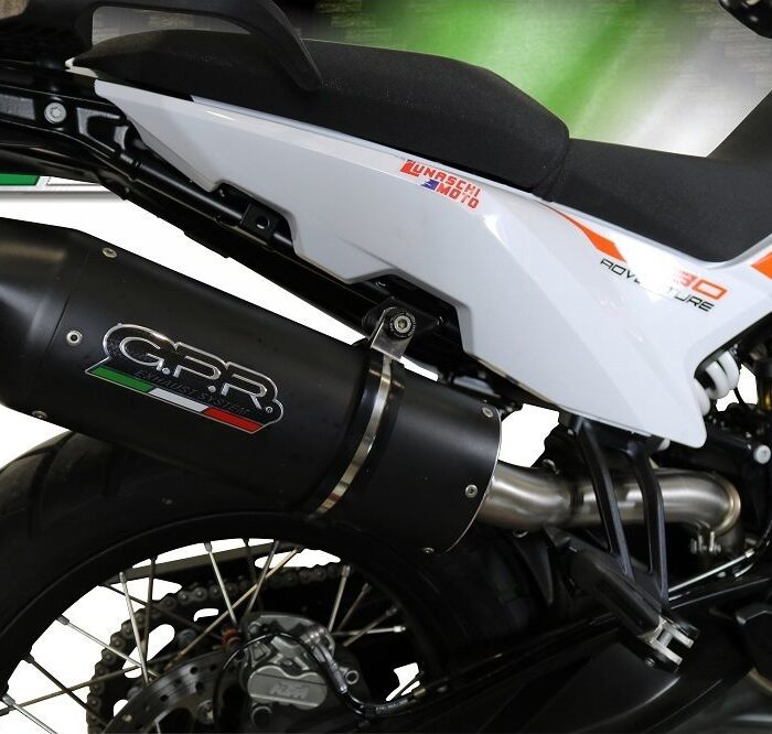 GPR Εξάτμιση Furore Evo4 Nero KTM 790 Adventure 2021-2024 Euro 5 (E5.KT.108.FNE4)