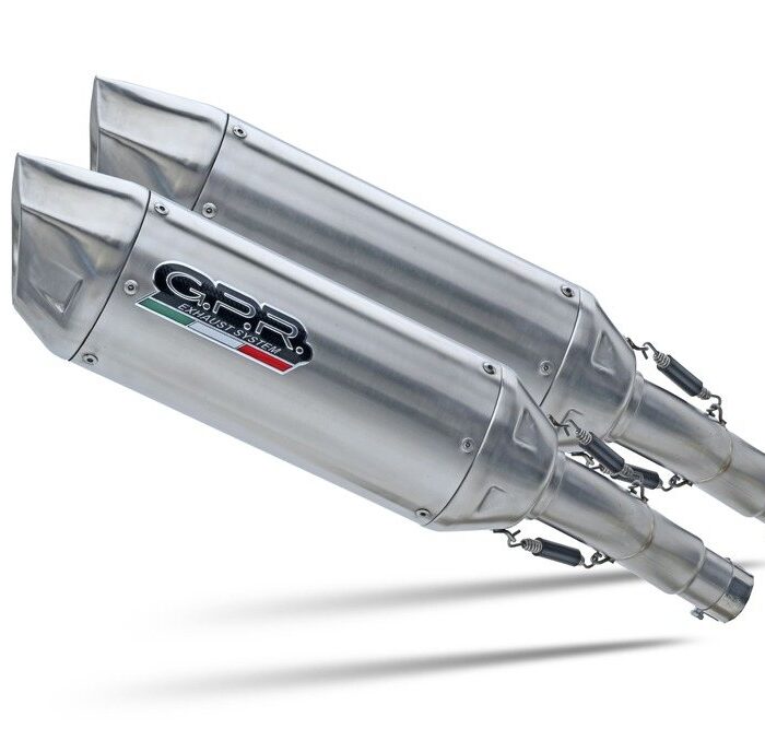 GPR Furore-X Inox Εγκεκριμένη Εξάτμιση για Yamaha XJR 1300 1999-2006 (Ζεύγος Τελικών) Y.64.FXSC