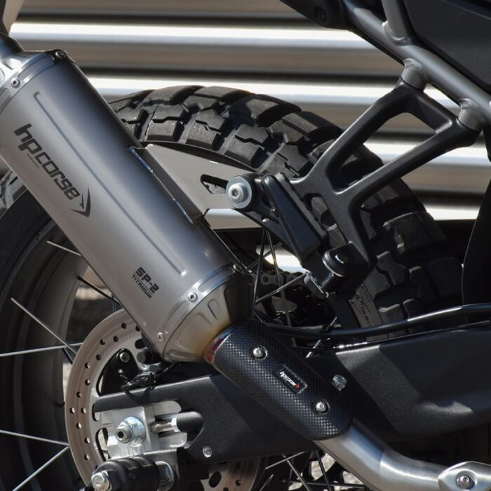 HP Corse SP-2 Short Titanium Εξάτμιση για CFMOTO 450MT 2025-2026 (CFMT45SP2ST-AB)