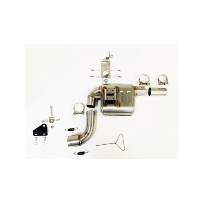 IXIL DKAT Κατάργηση Καταλύτη (Mid Pipe) για CFMOTO 650 NK 2020-2023 | NOBOX2