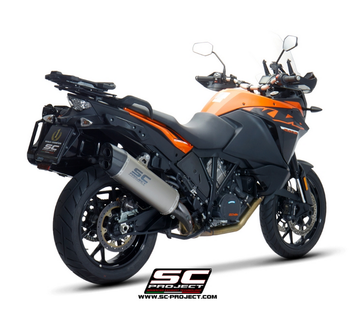 SC-Project Adventure Titanium Matt Black KTM 1090 Adventure 2017-2019 | KTM08C-86MB