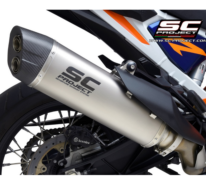 SC-Project Adventure Titanium KTM18A-88T για KTM 1290 Super Adventure S / R 2021-2024