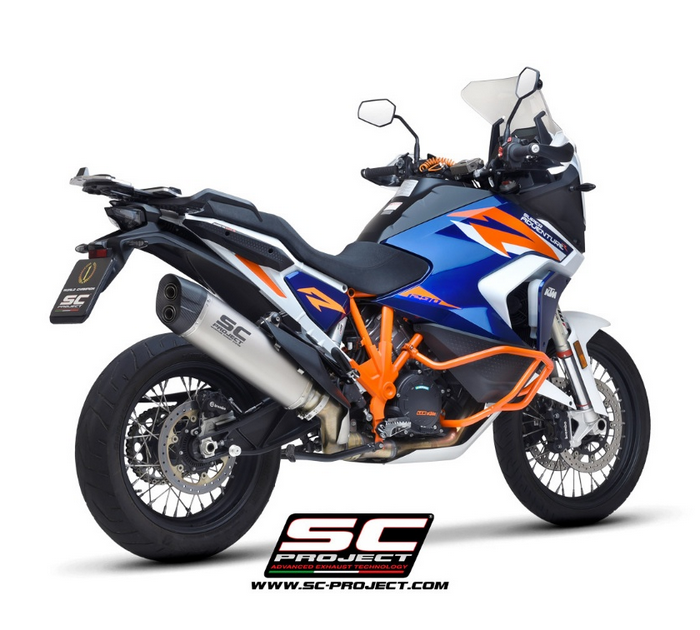 SC-Project Adventure Matt Black KTM18A-88MB για KTM 1290 Super Adventure S / R 2021-2024
