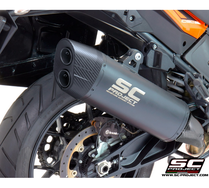 SC-Project Adventure Titanium Matt Black KTM 1090 Adventure 2017-2019 | KTM08C-86MB