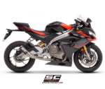 SC-Project Ολόσωμη εξάτμιση (Full System) Titanium CR-T Titanium για Aprilia RS 660 2025-2026 | A23C-PTC36T