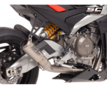 SC-Project Ολόσωμη εξάτμιση (Full System) Titanium CR-T Titanium για Aprilia RS 660 2025-2026 | A23C-PTC36T