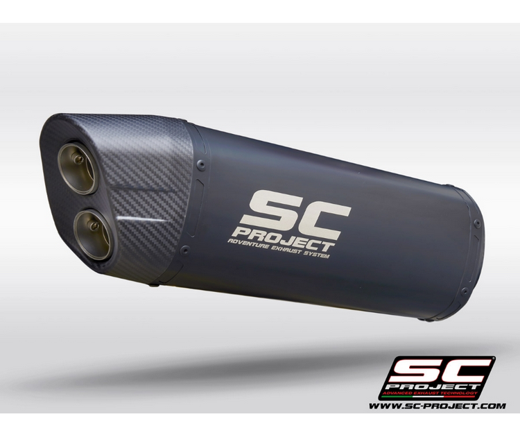sc-project-ktm08a-86mb-adventure-titanium-matt-black-ktm-1190-adventure-2013-2016 (1) SC-Project Adventure Titanium Matt Black Εξάτμιση KTM 1190 Adventure / Adventure R 2013-2016 (KTM08A-86MB)