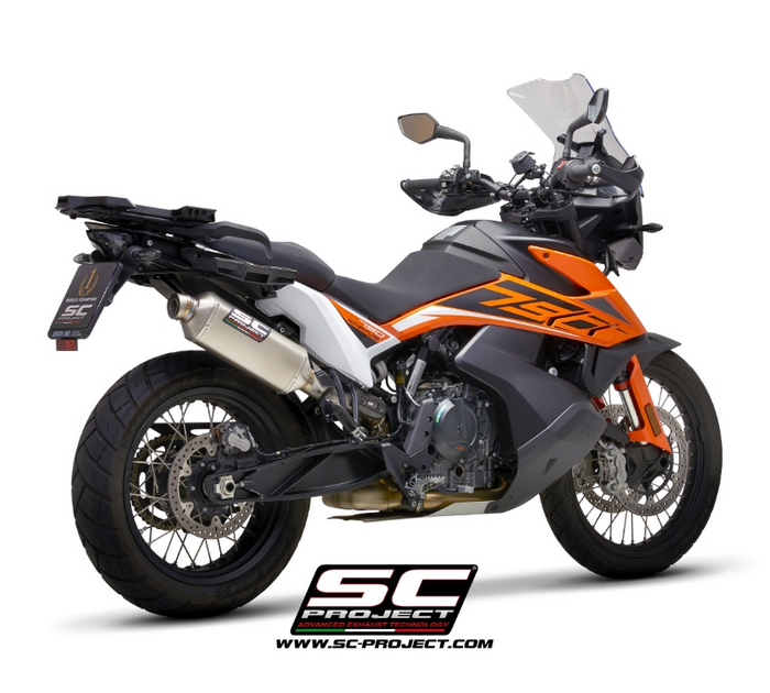 SC-Project Rally Raid Titanium Εξάτμιση KTM 790 Adventure 2019-2020 (KTM15A-100T)