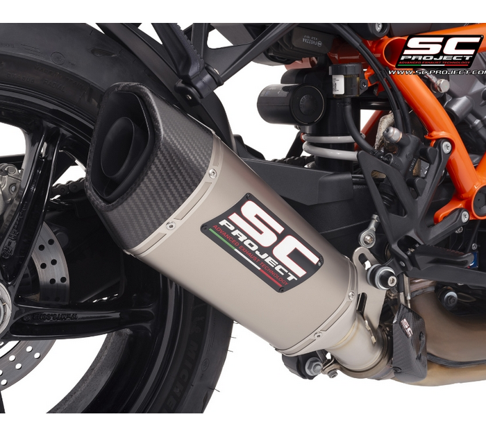 SC-Project SC1-R Titanium Εξάτμιση KTM 1390 Super Duke R 2024-2026 (KTM21A-90T)