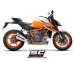 SC-Project Twin S1-CNC Titanium Εξάτμιση KTM 1290 Super Duke R 2021-2023 Euro 5 (KTM16B-T133T)