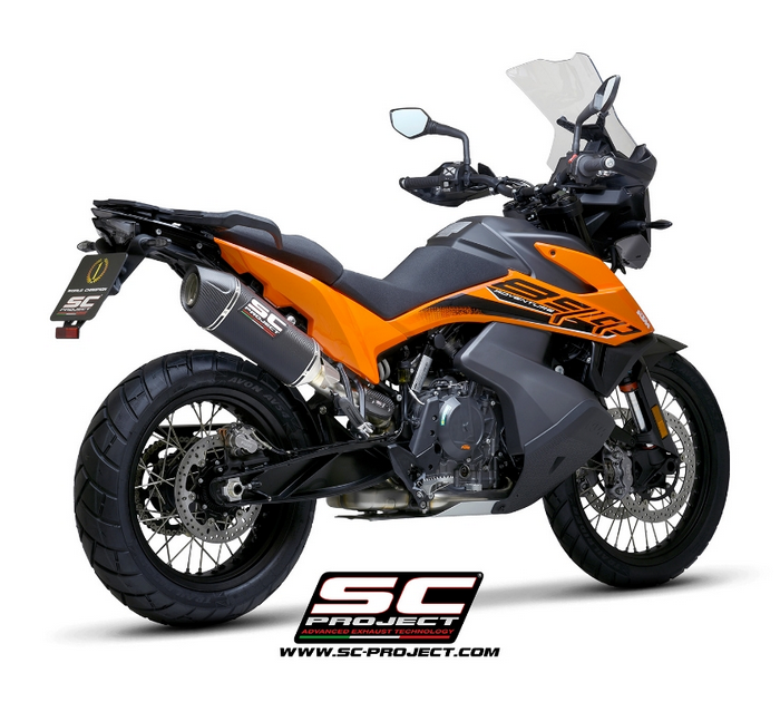 SC-Project X-Plorer II Titanium Εξάτμιση KTM 890 Adventure / Adventure A2 2021-2024 Euro 5 (KTM15B-121T)